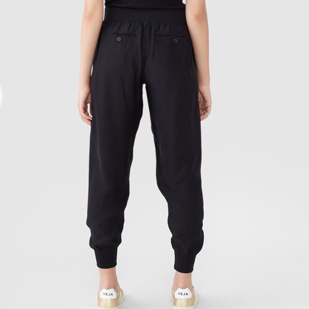 ATM 100% Silk Joggers size small NWT